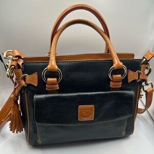 Dooney & Bourke Pebbled Leather Satchel